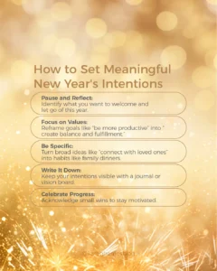 How to set meaningful new year intentions